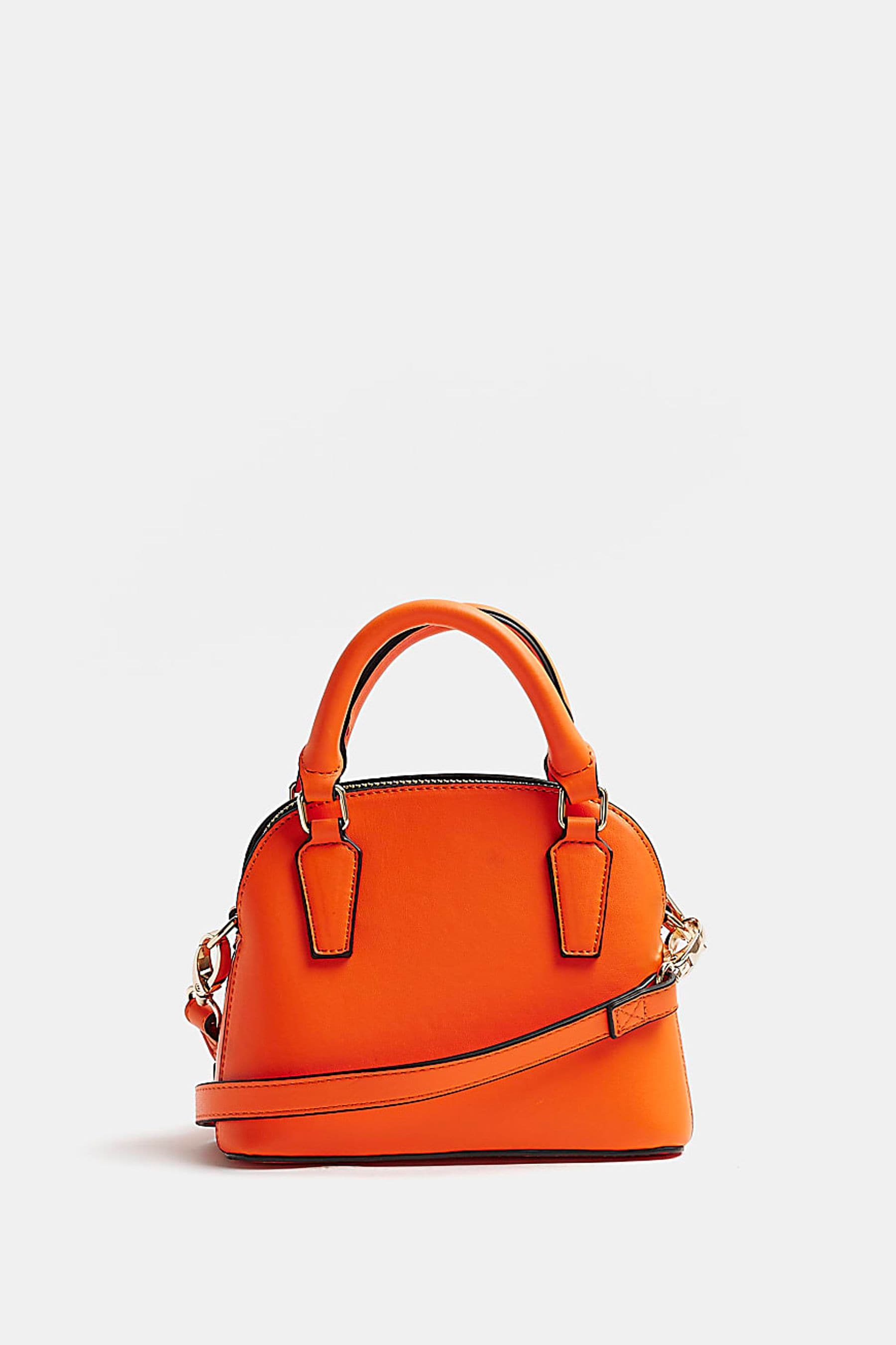 River Island Orange Mini Kettle Bag