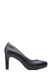 Clarks Black Leather Ambyr Joy Shoes - Image 1 of 7