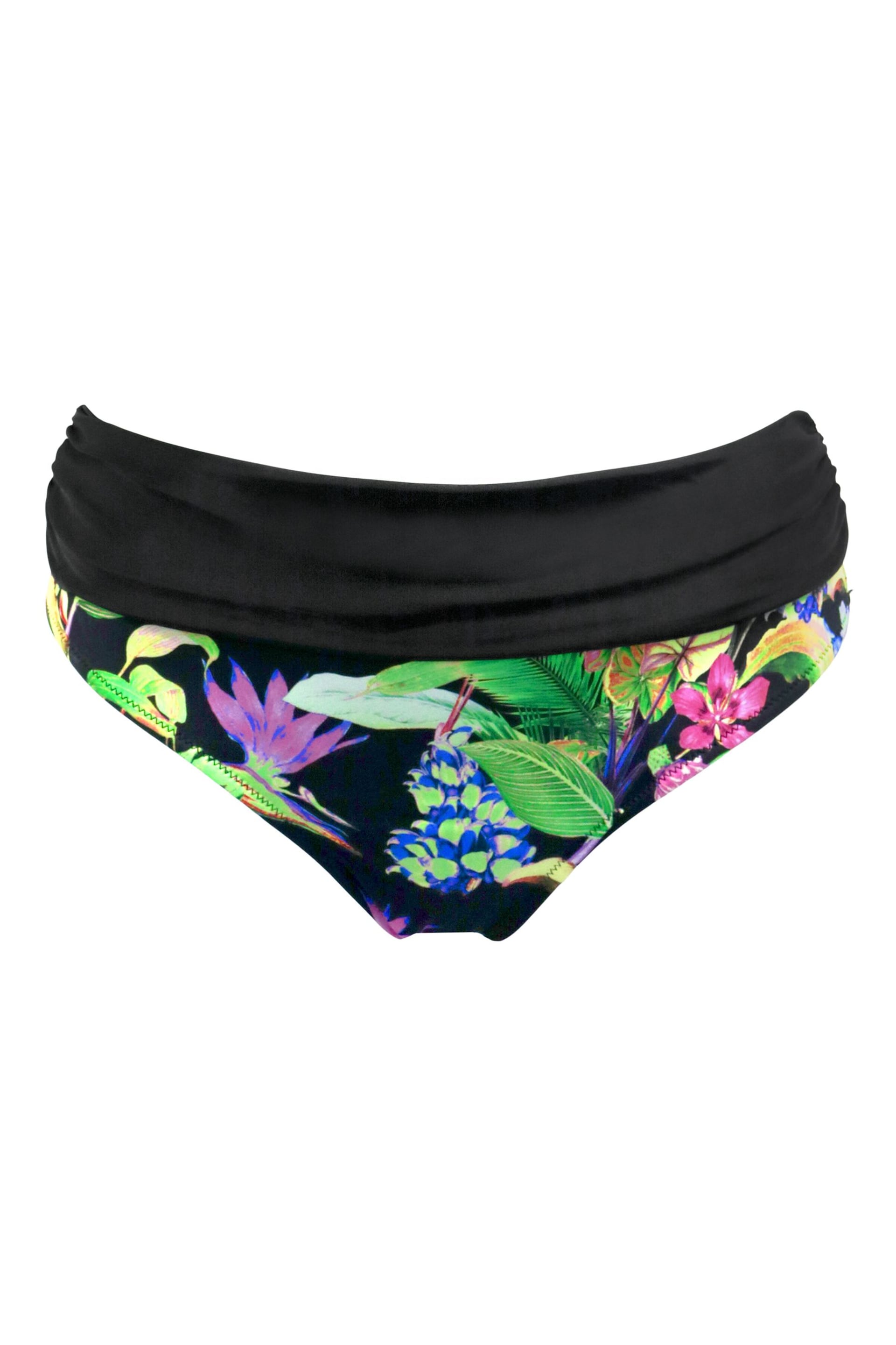 Pour Moi Black St Lucia Fold Bikini Bottom - Image 4 of 5