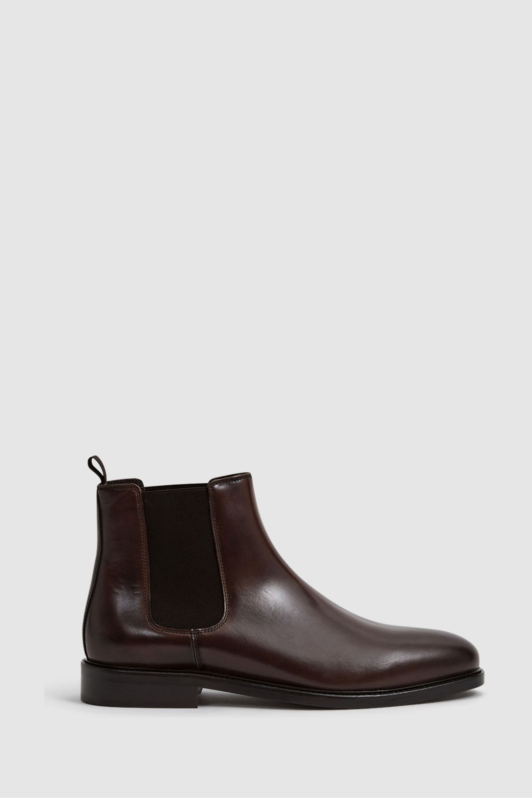 Buy Reiss Brown Tenor Leather Chelsea Boots from the Next UK online shop
