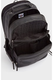 OSPREY LONDON The Lockton Black Leather Backpack - Image 4 of 4