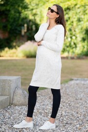 Seraphine Natural Nursing Knit Dress - Image 1 of 5