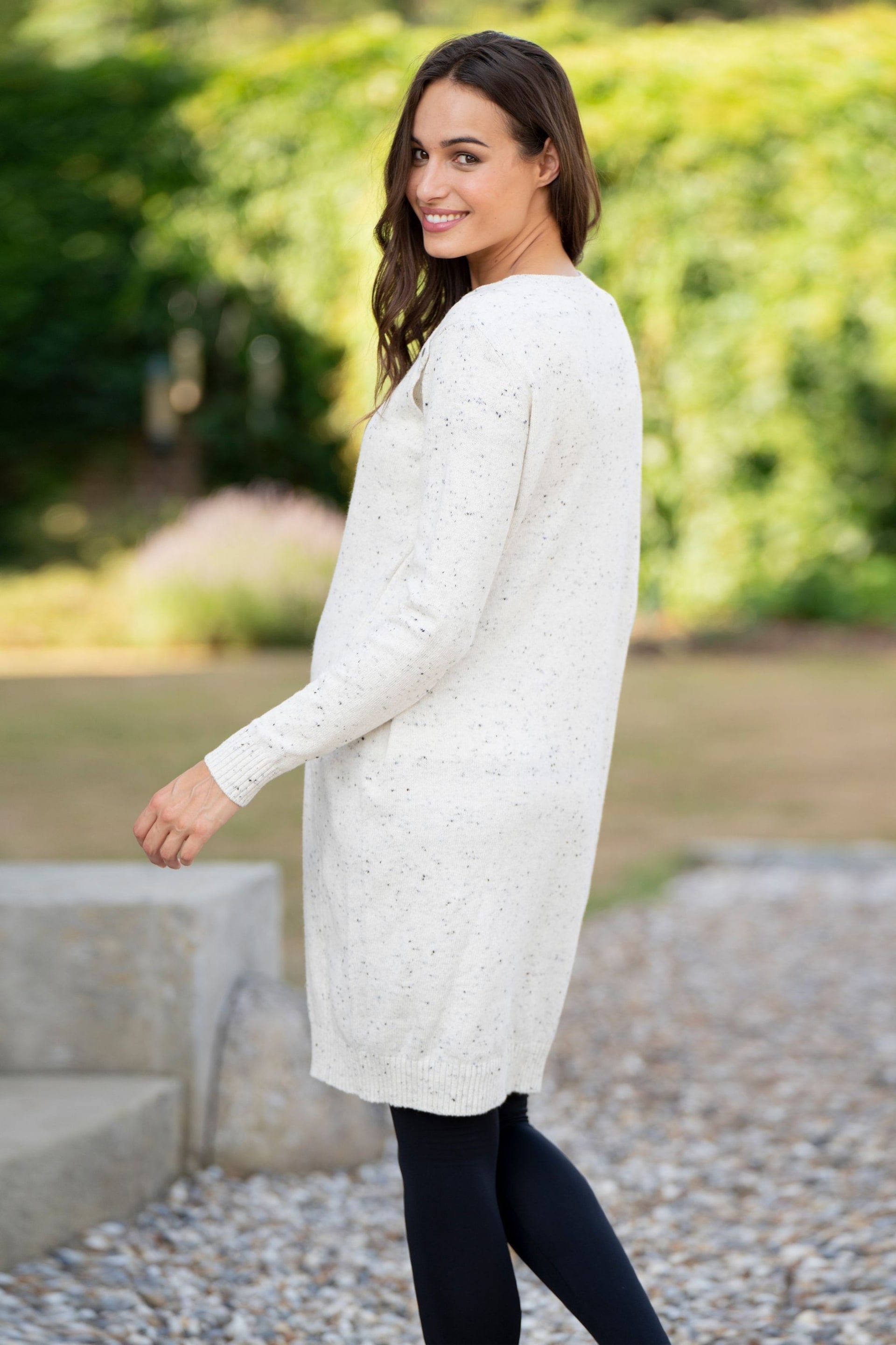 Seraphine Natural Nursing Knit Dress - Image 2 of 5