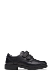 Clarks Black Multi Fit Leather Scala Pace Shoes - Image 1 of 7