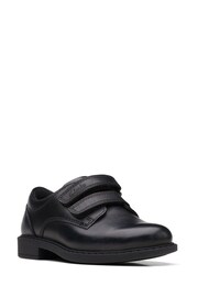 Clarks Black Multi Fit Leather Scala Pace Shoes - Image 3 of 7