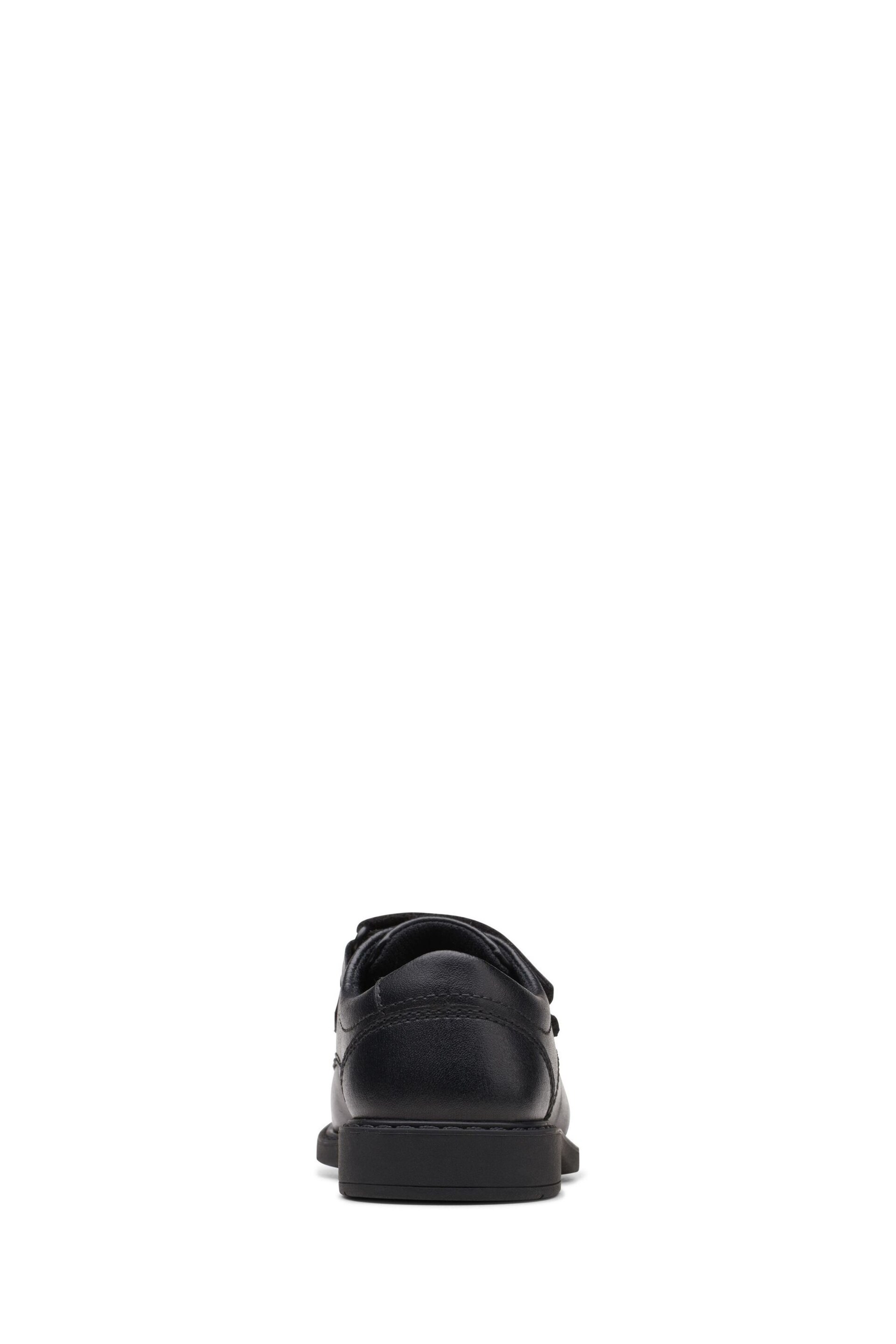 Clarks Black Multi Fit Leather Scala Pace Shoes - Image 6 of 7