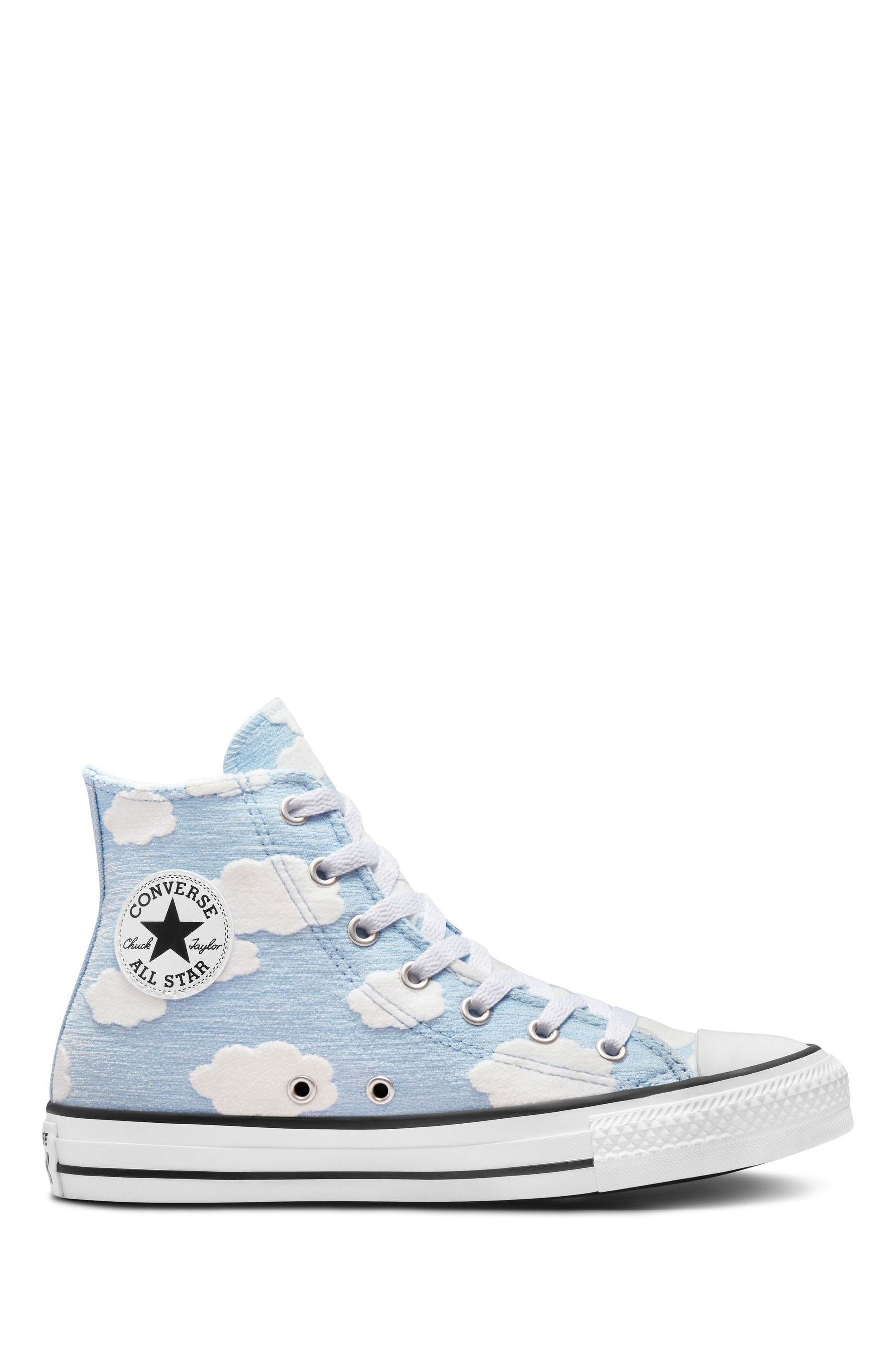 Buy Converse Blue Clouds 1V Junior Trainers from Next Ireland