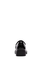 Clarks Black Patent Teala Loafer Shoes - Image 5 of 7