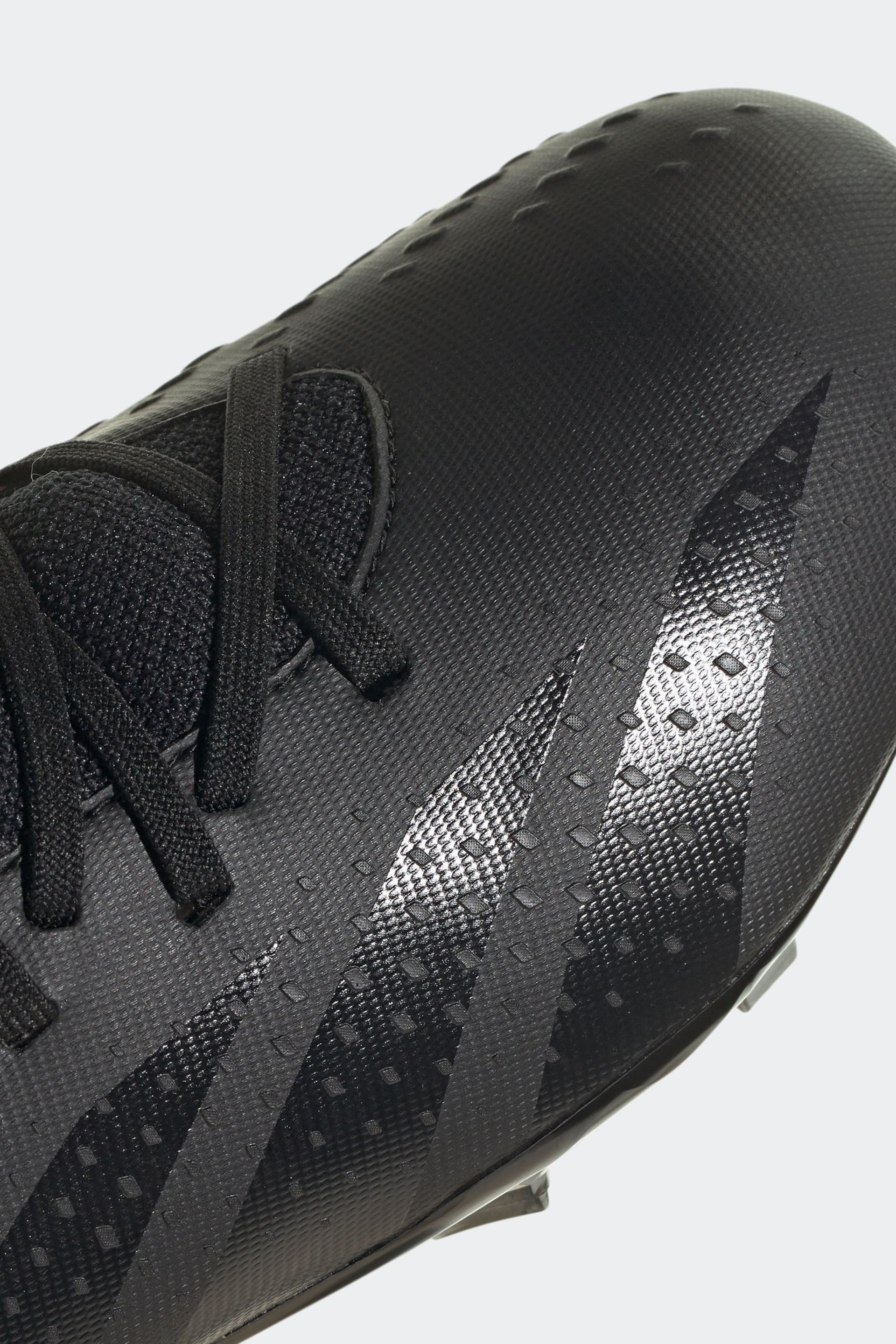 adidas Black Kids Predator Accuracy.3 Firm Ground Football Boots - Image 8 of 9