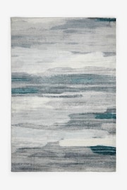 Blue Foy Abstract Stripe Rug - Image 7 of 7