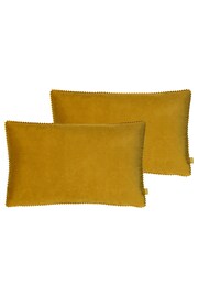furn. 2 Pack Yellow Cosmo Filled Cushions - Image 1 of 4