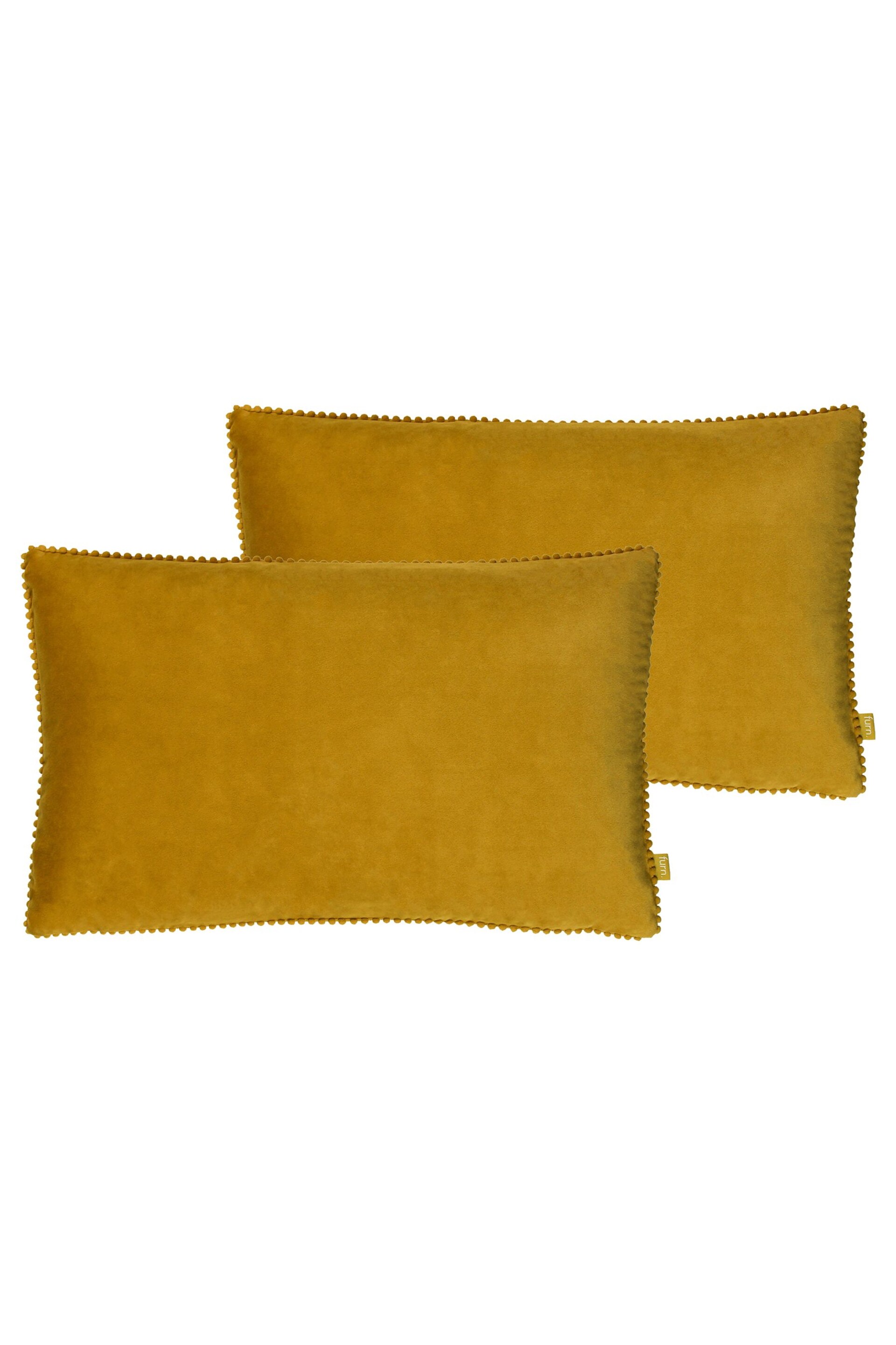 furn. 2 Pack Yellow Cosmo Filled Cushions - Image 1 of 4