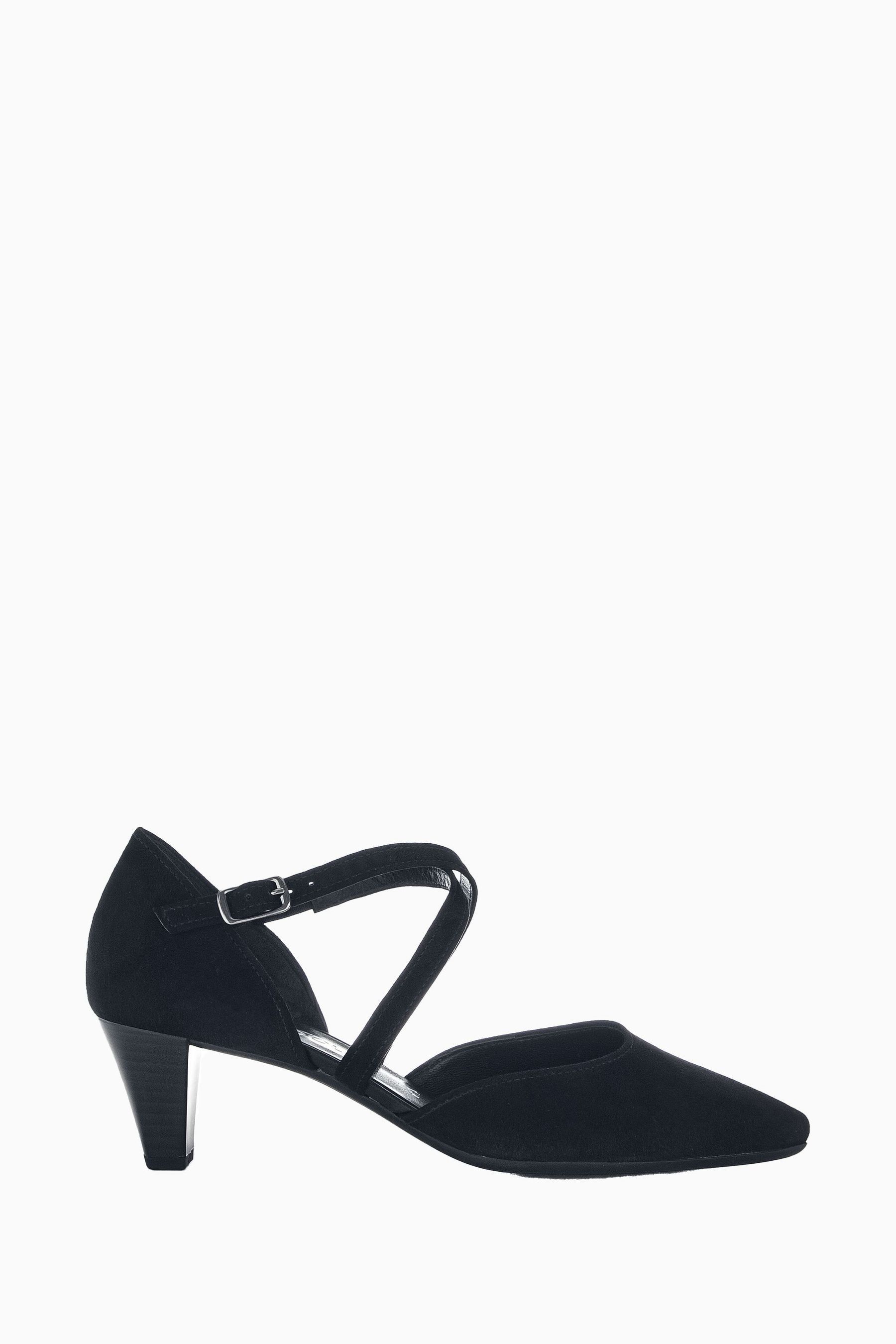 Buy Gabor Callow Suede Black Dress Court Shoes from the Next UK online shop