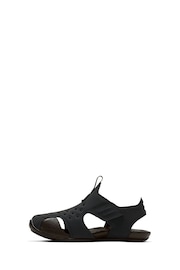 Nike Black Chrome Sunray Protect Infant Sandals - Image 4 of 5