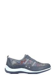 Pavers Blue Womens Casual Leather Shoes - Image 1 of 5