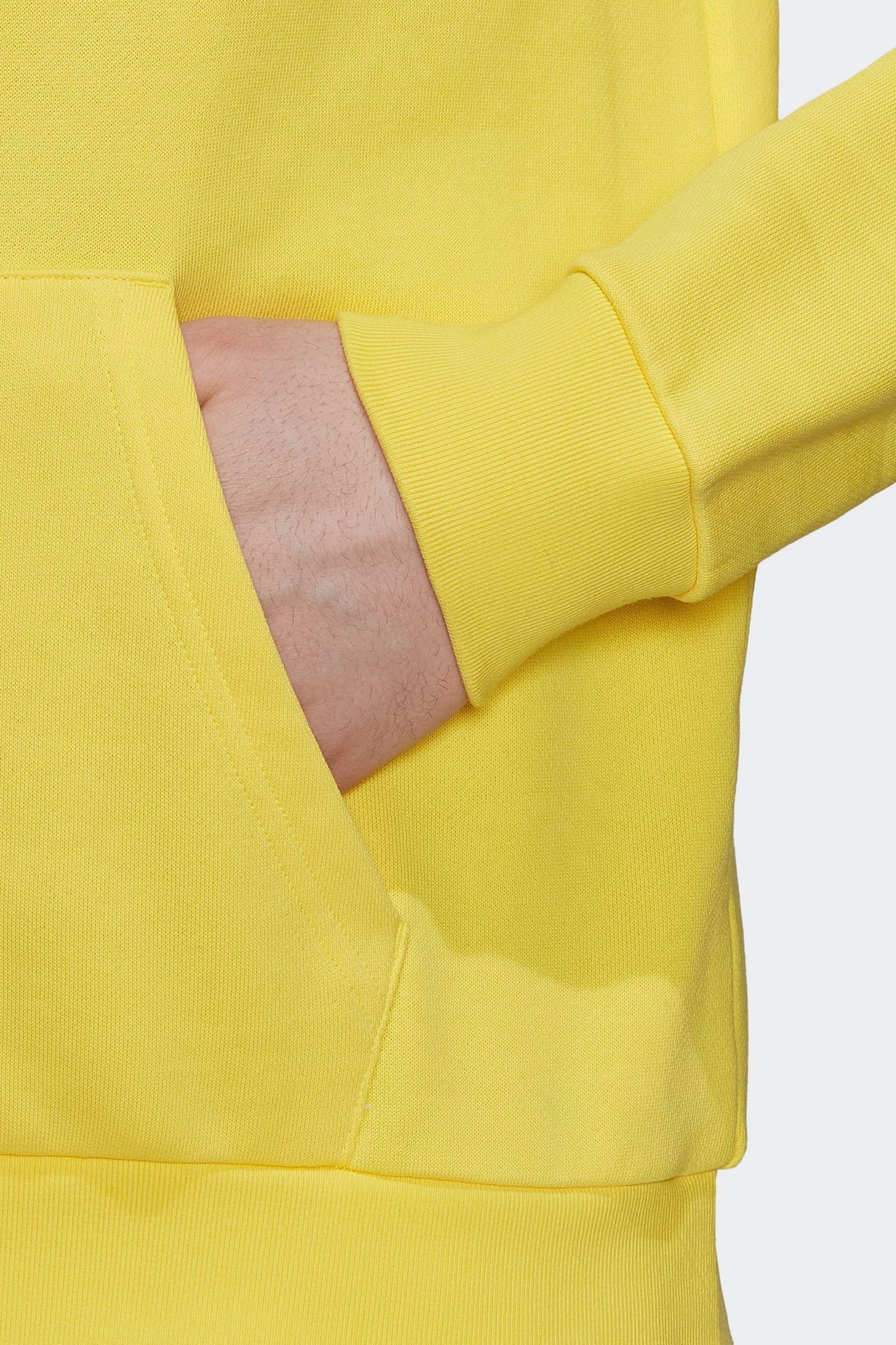 Buy adidas Originals Yellow 100 Cotton Trefoil Series Street Hoodie from Next Germany
