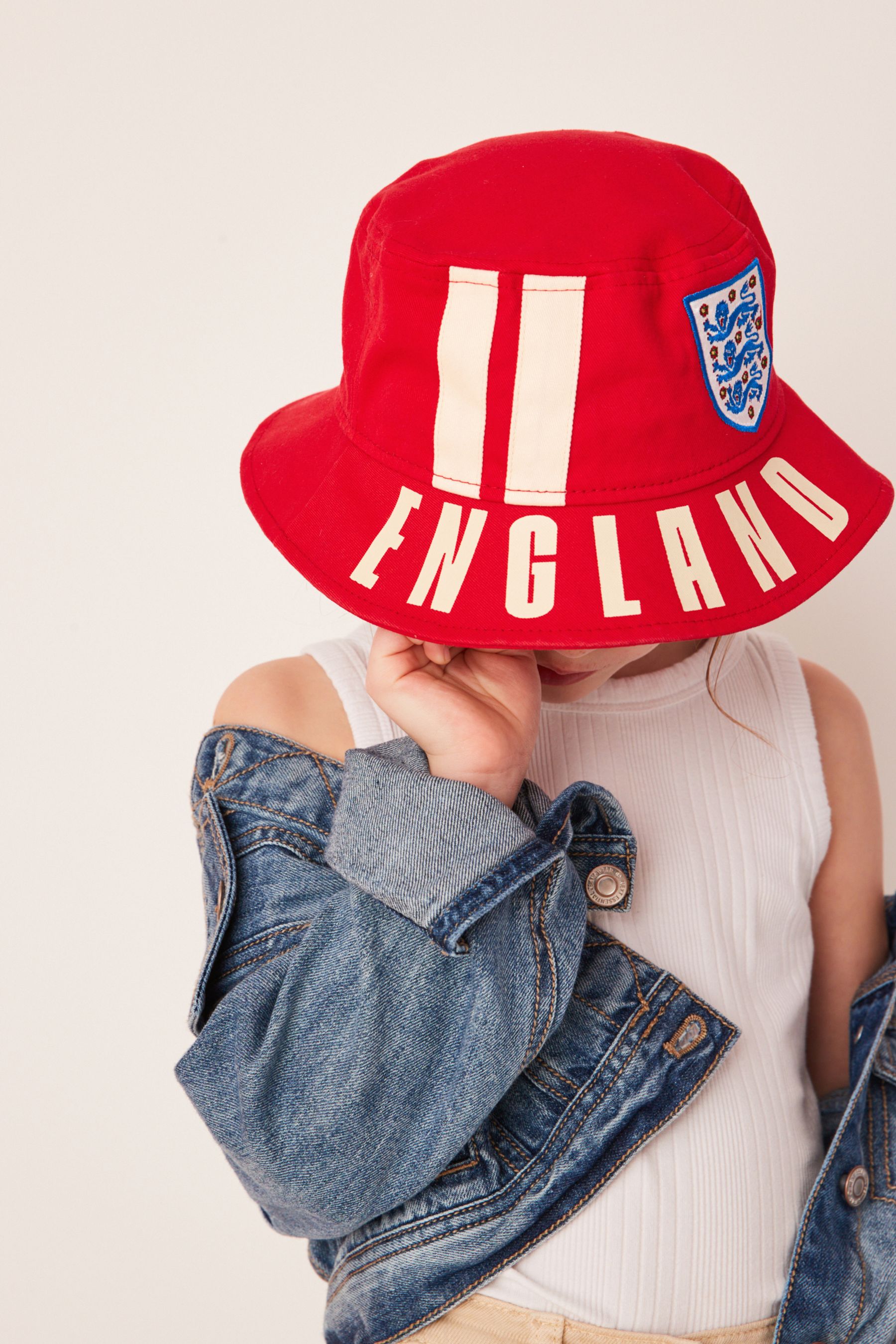 Buy Red England Bucket Hat 1 16yrs from Next Luxembourg