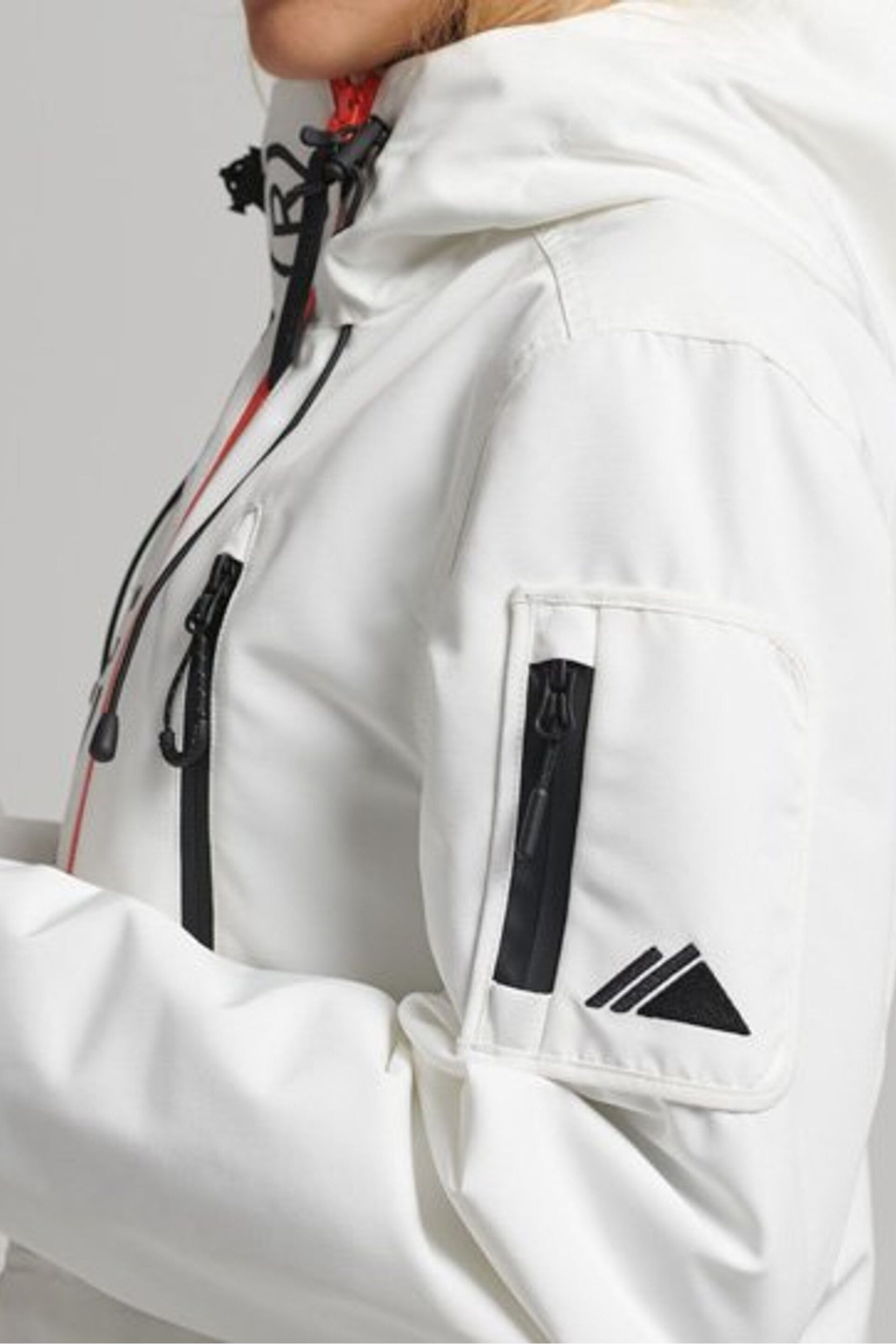 Superdry White Ultimate SD Windcheater Jacket - Image 9 of 9