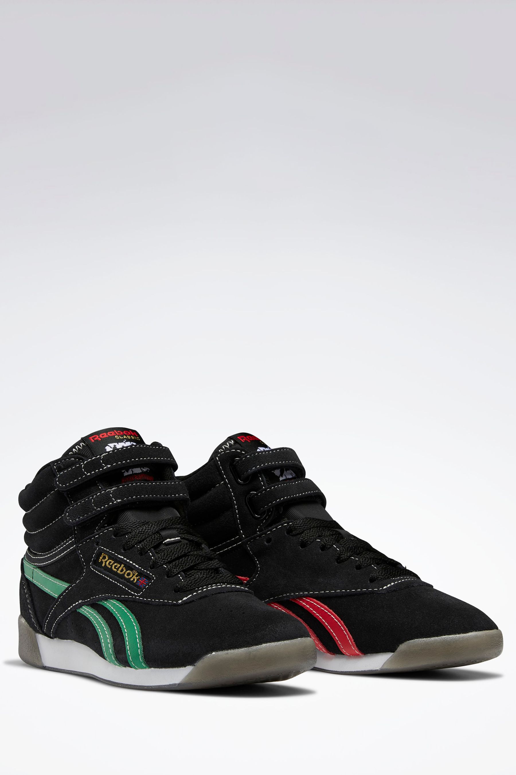 Buy Reebok Freestyle Hi Black Trainers from the Next UK online shop