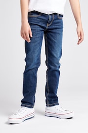 Lee Dark Blue Boys Luke Slim Fit Jeans - Image 1 of 8