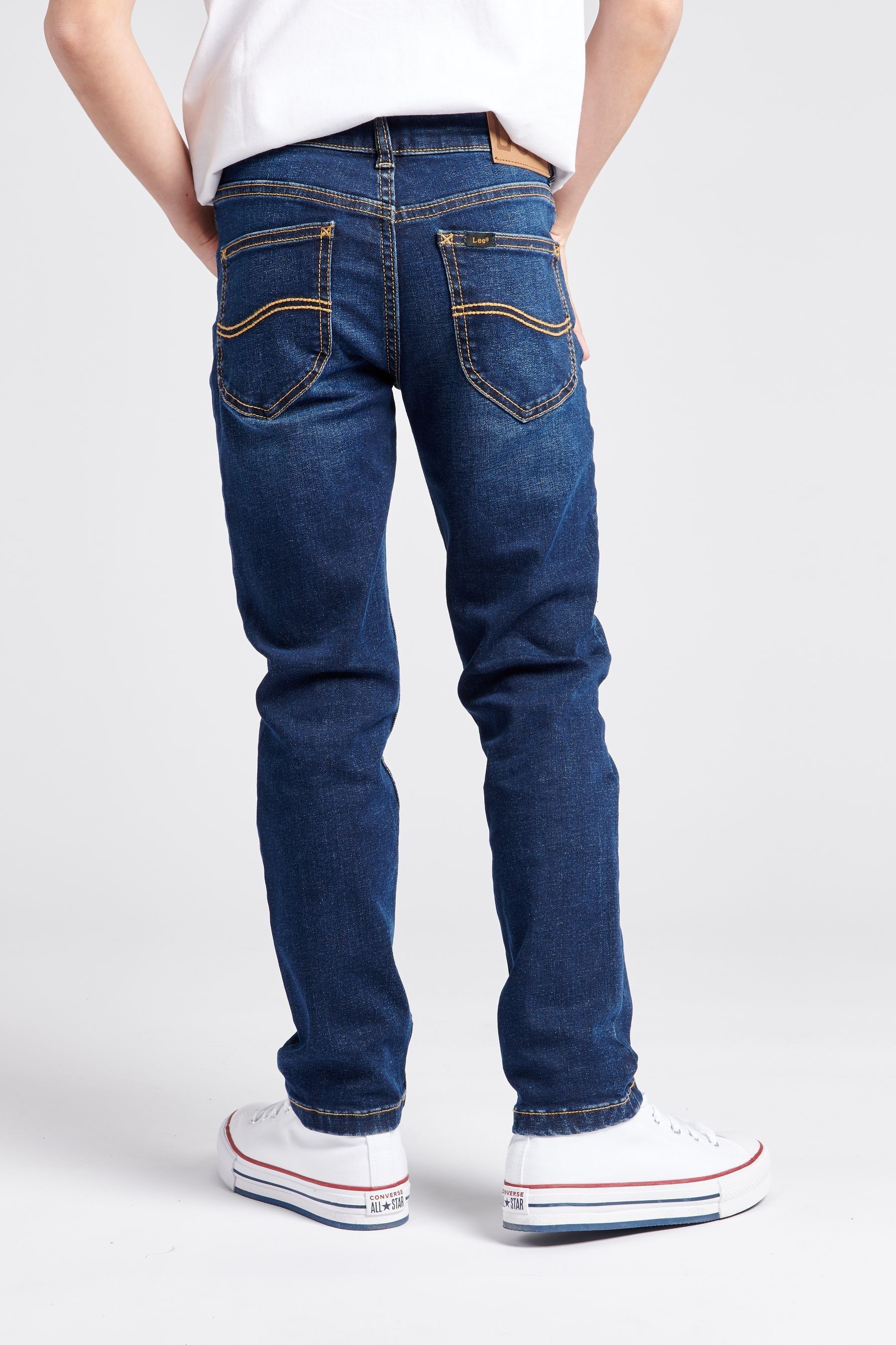 Lee Boys Luke Slim Fit Jeans 56years DARK BLUE