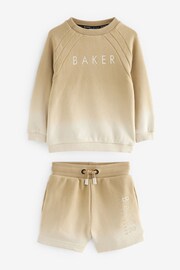 Baker by Ted Baker Ombre Sweater And Shorts Set - Image 1 of 9