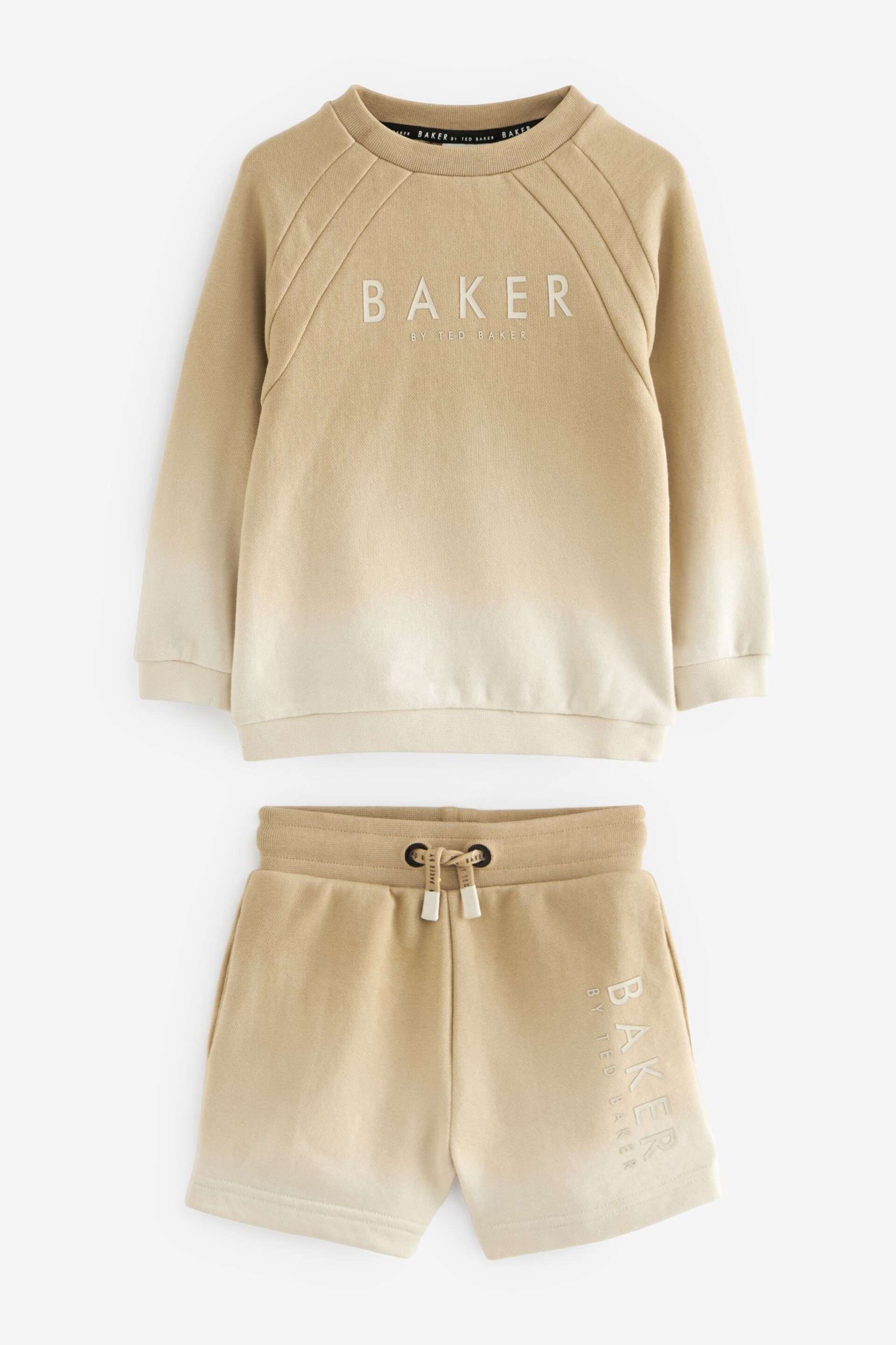 Baker by Ted Baker Ombre Sweater And Shorts Set - Image 1 of 9