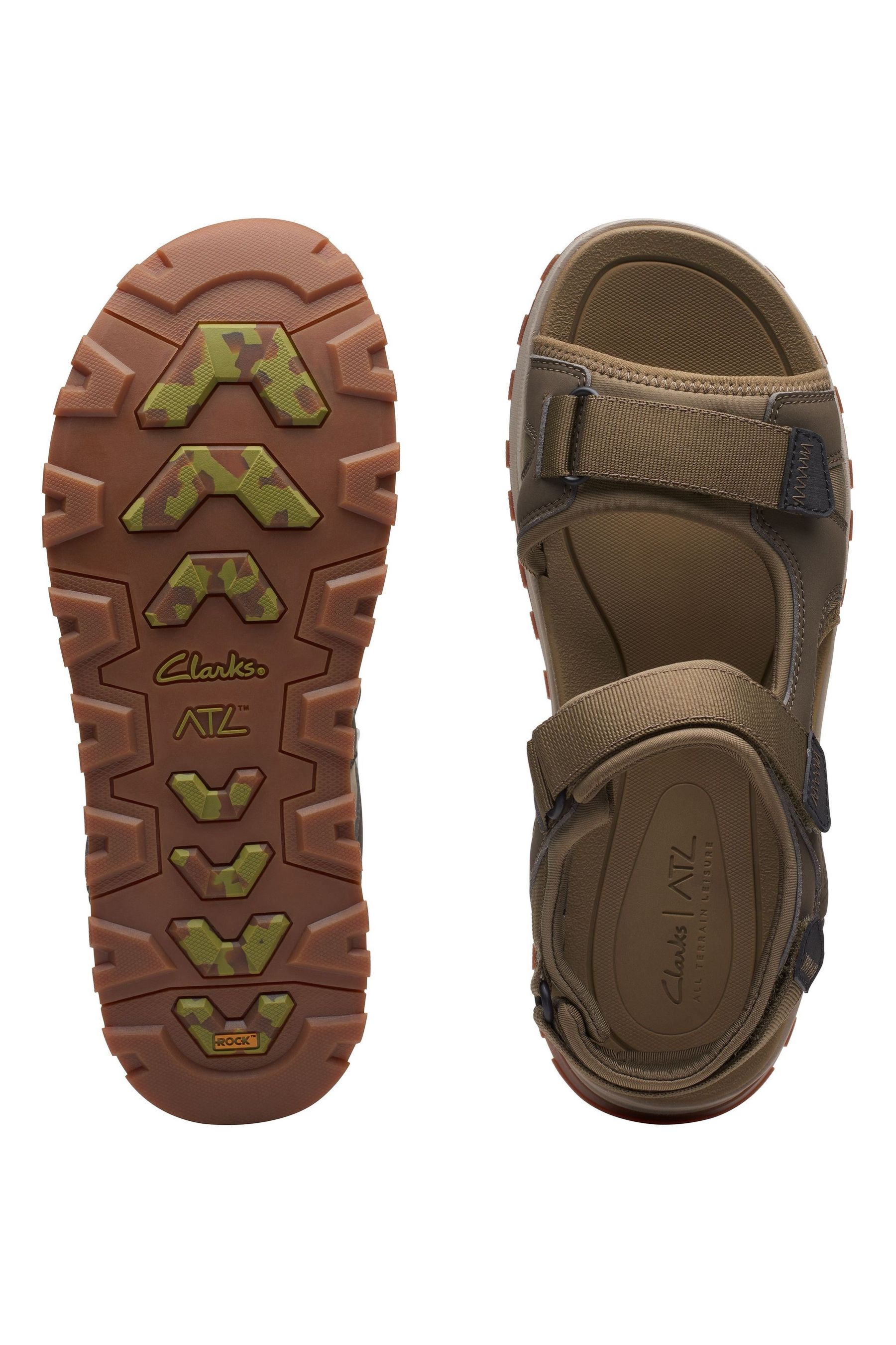 Buy Clarks Green Combi ATL Trek Sun Sandals from Next Luxembourg