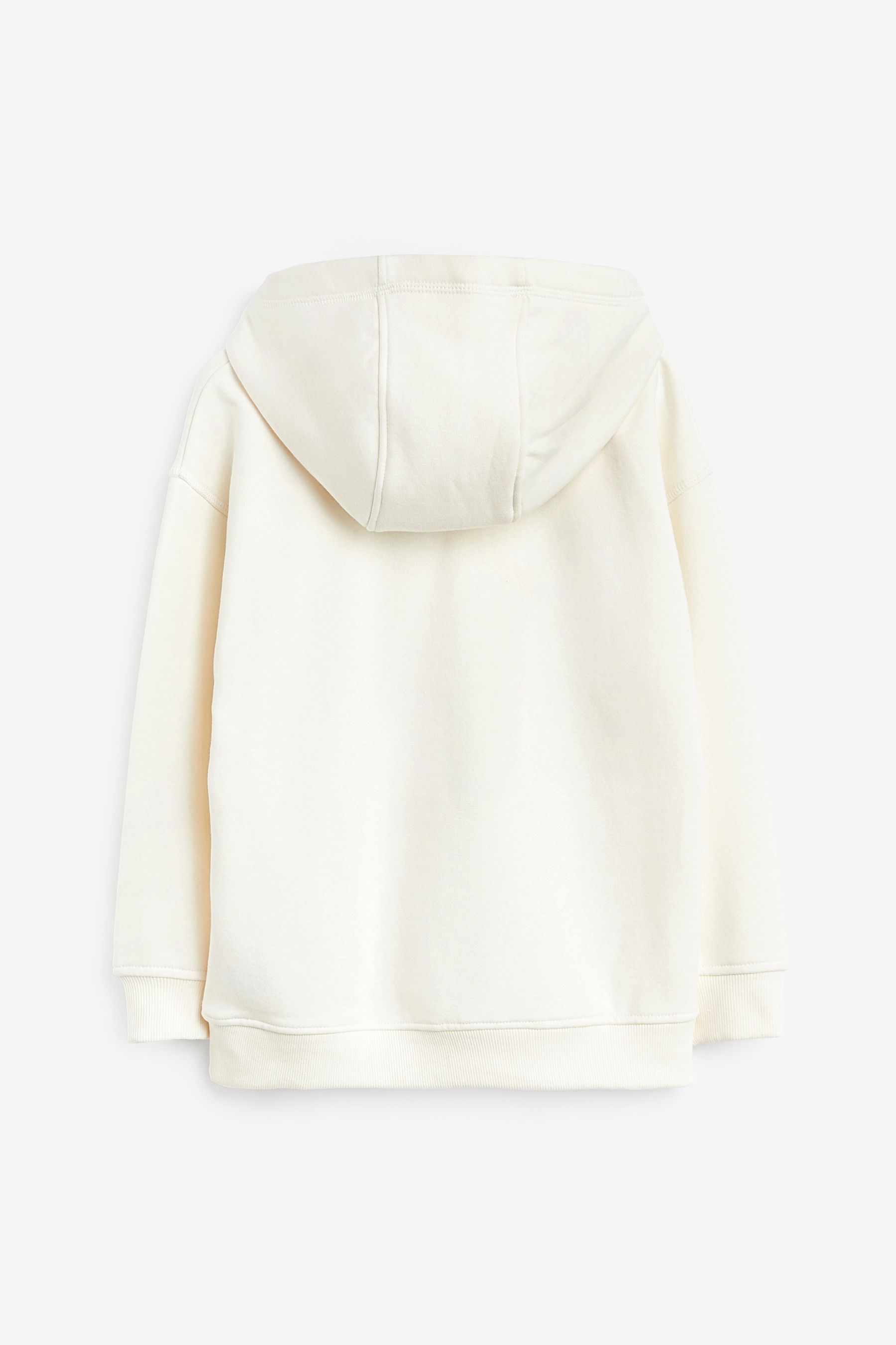 Buy Off White Plain Jersey Hoodie 3 16yrs from Next Qatar