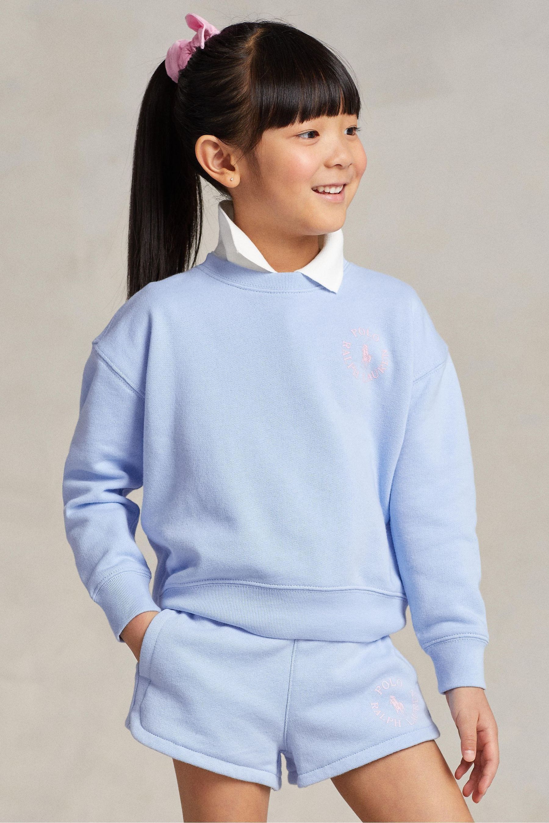 Polo ralph lauren cropped sweatshirt top
