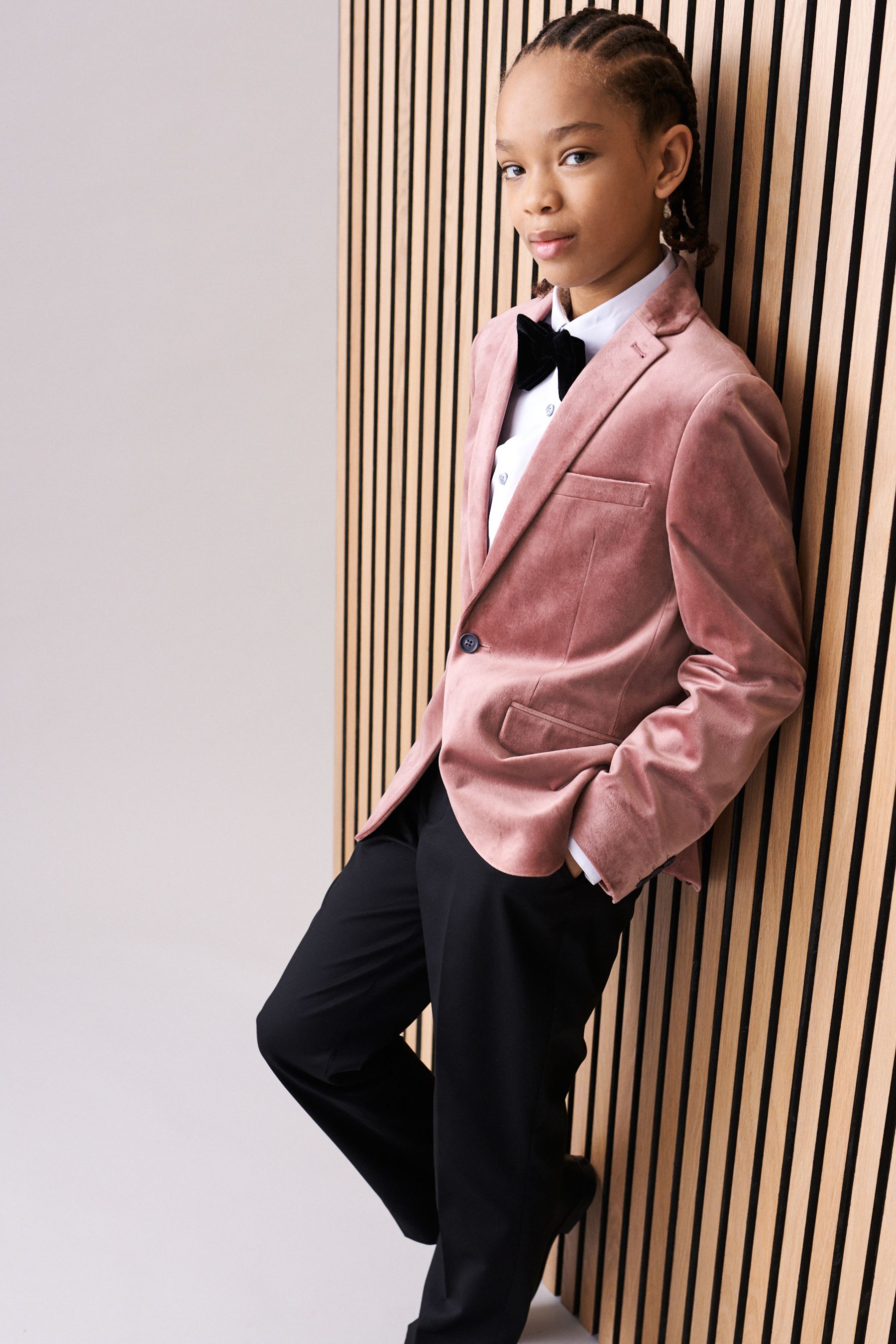 Pink blazer for boy discount
