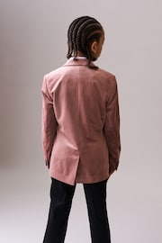 Pink Velvet Jacket (3-16yrs) - Image 3 of 7