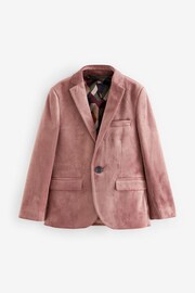 Pink Velvet Jacket (3-16yrs) - Image 5 of 7