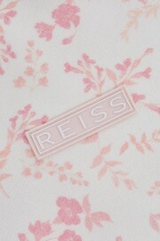 Reiss Pink Print Maeve Junior Relaxed Jersey Dress - Image 7 of 7