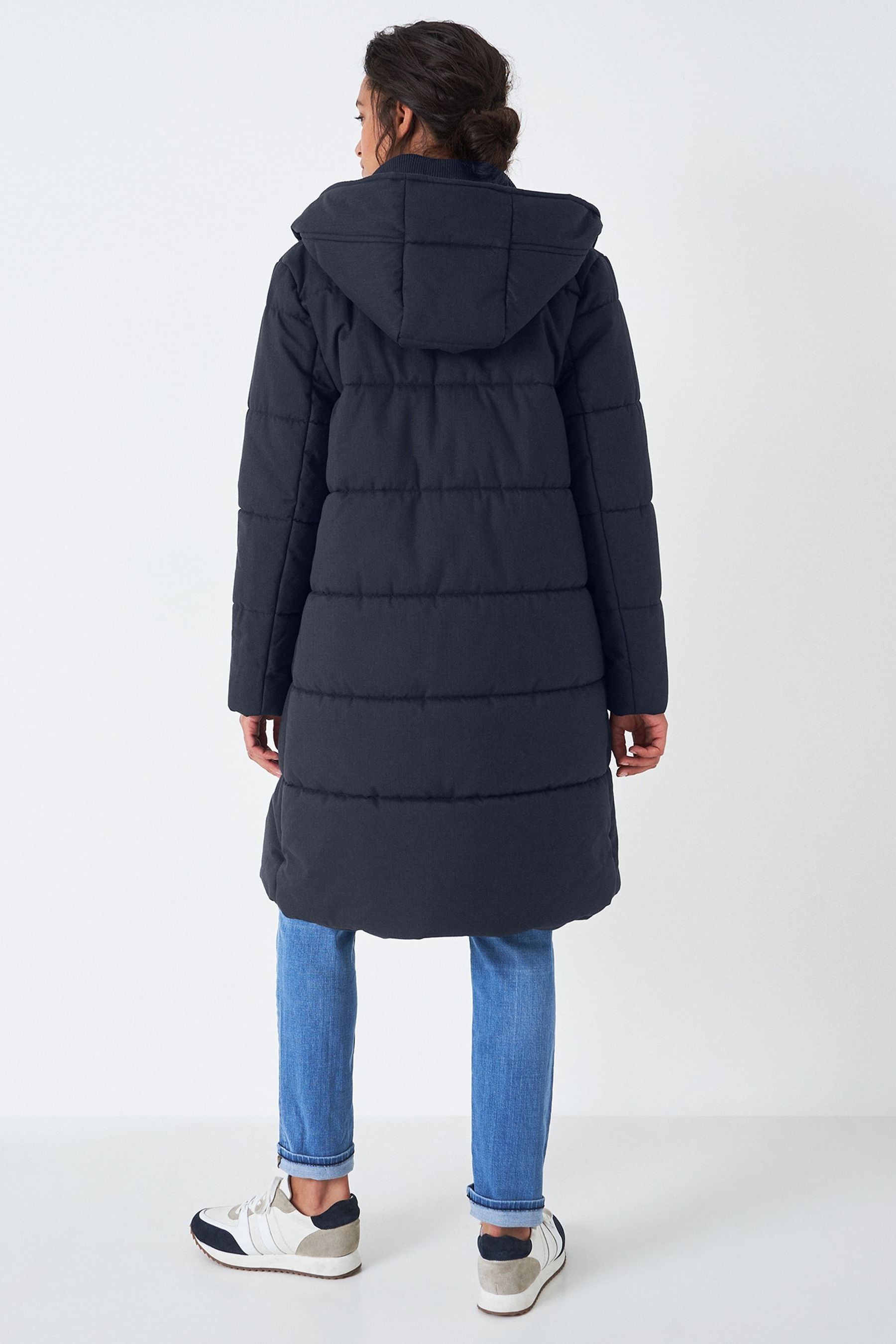 Buy Crew Clothing Company Blue Classic Casual Coat from Next Luxembourg