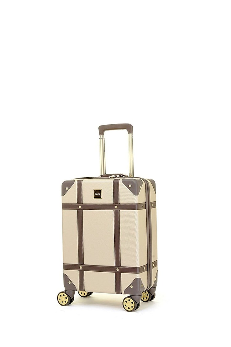 Rock Luggage Pink Vintage Cabin Suitcase - Image 1 of 6