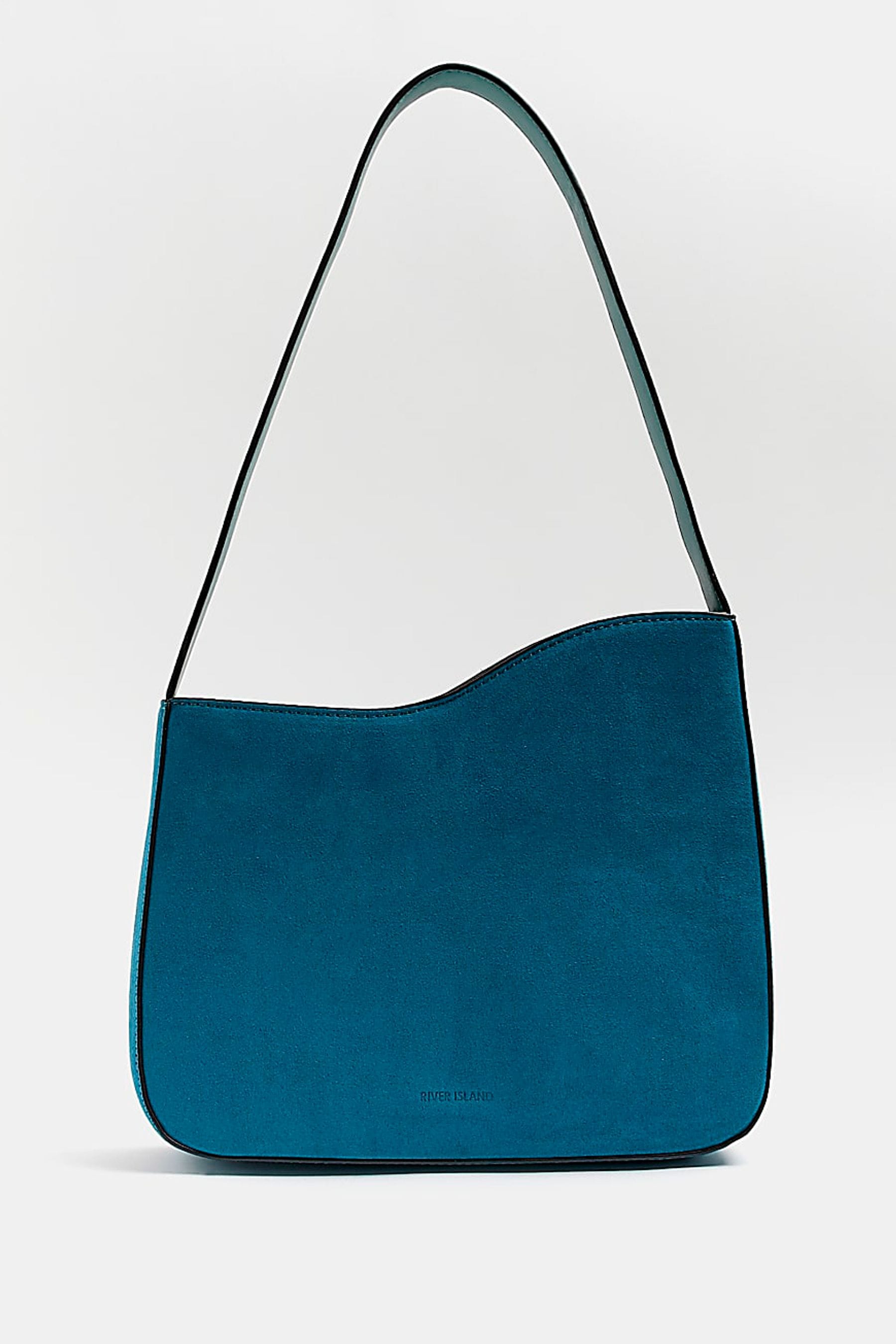 Buy River Island Green Asymmetric Shoulder Bag from Next Luxembourg