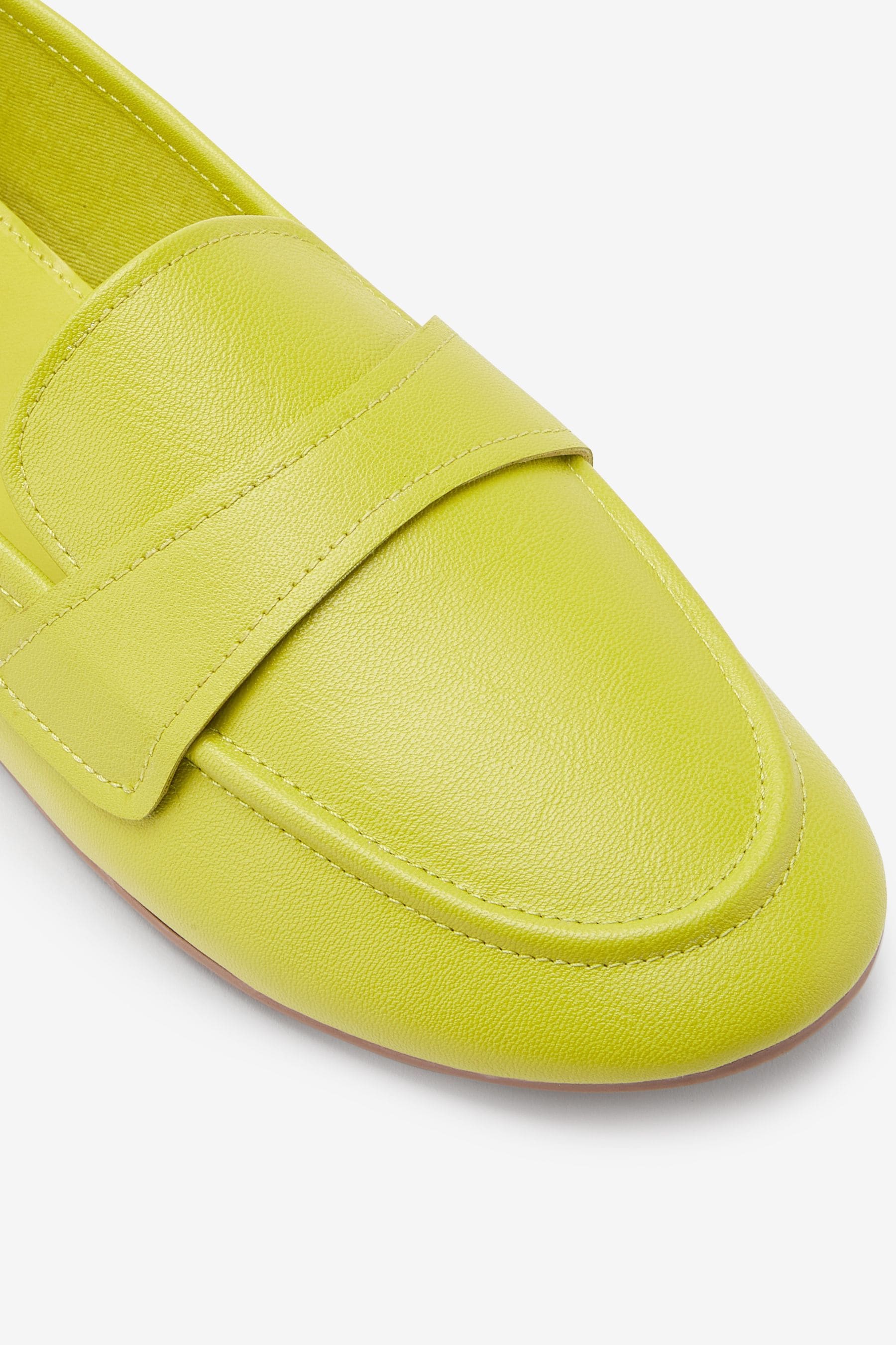 Lime green loafers online