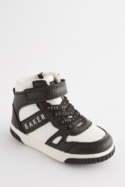 Baker by Ted Baker Boys Black Hi-Top Trainers - Image 1 of 6