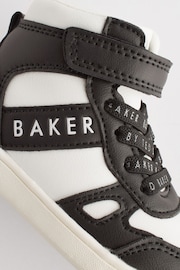 Baker by Ted Baker Boys Black Hi-Top Trainers - Image 5 of 6