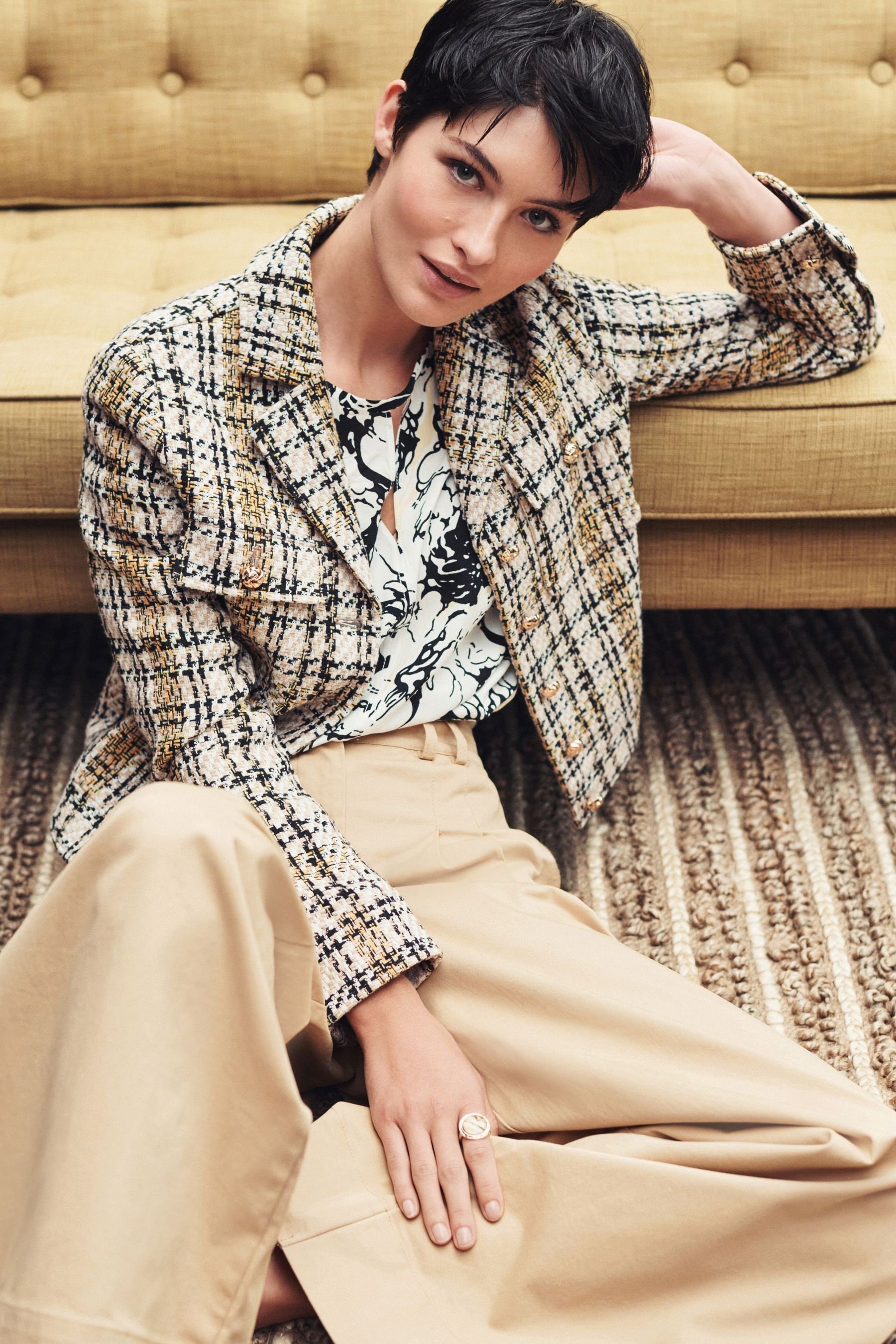 Next ochre coat new arrivals