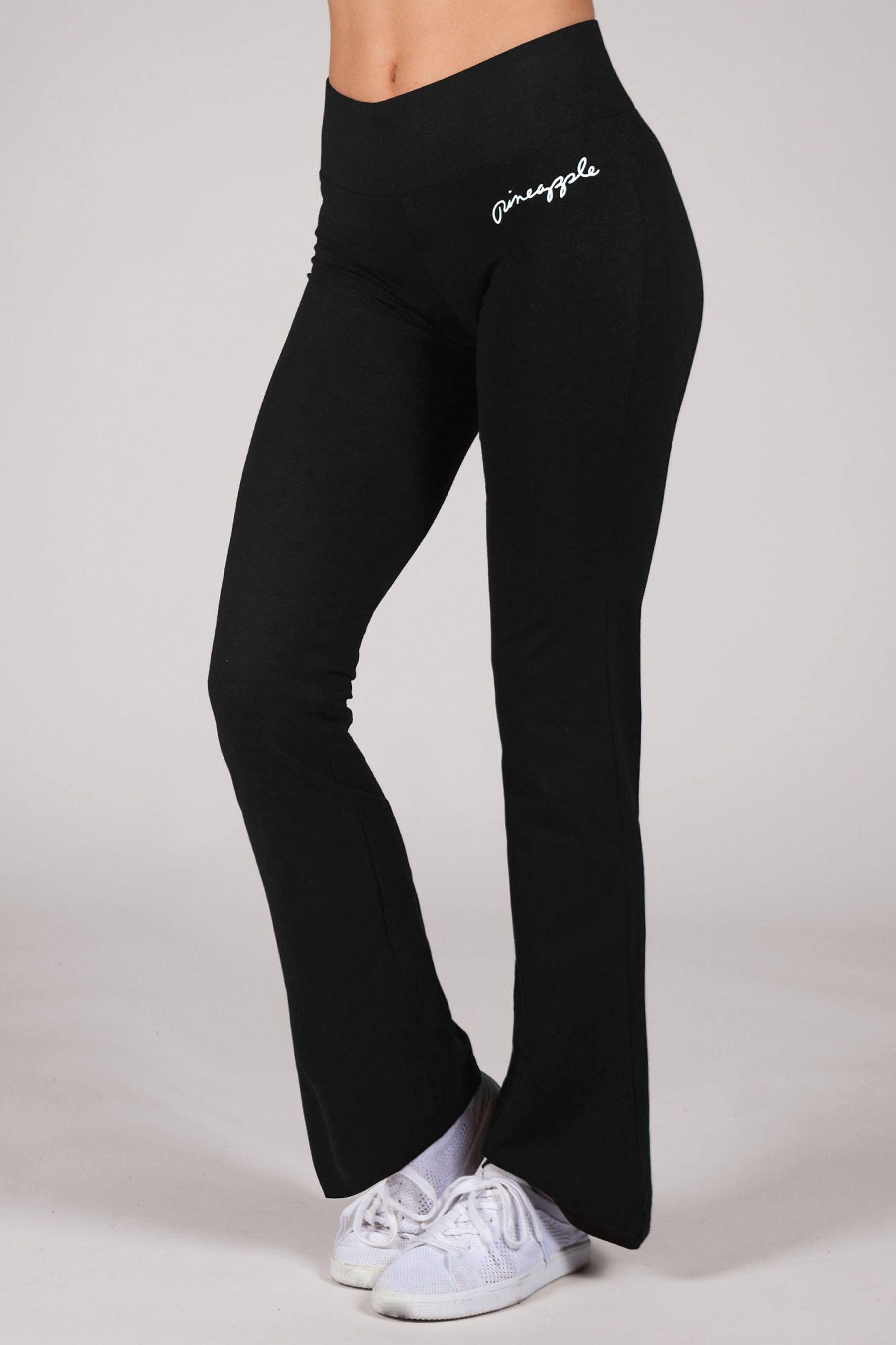 Buy Pineapple Black Womens Bootcut Jersey Trousers from the Next UK online shop