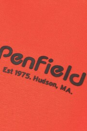 Penfield Red Hudson Script Hooded Sweatshirt - Image 8 of 8