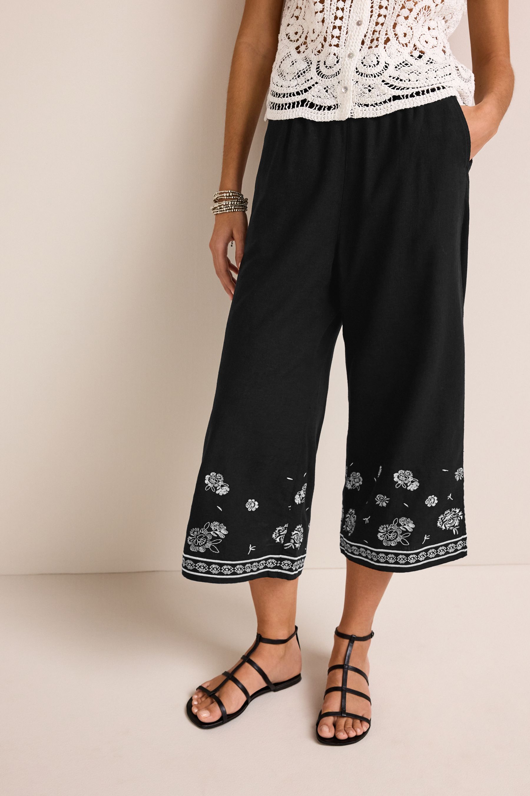 Jupe culotte lin new arrivals