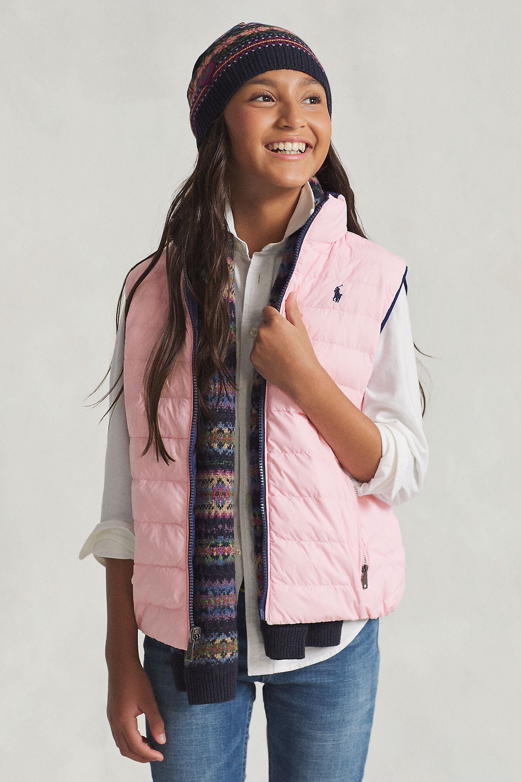 Ralph lauren girls gilet new arrivals