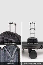 Flight Knight Medium Hardcase Lightweight Check In Suitcase With 4 Wheels - Image 2 of 7