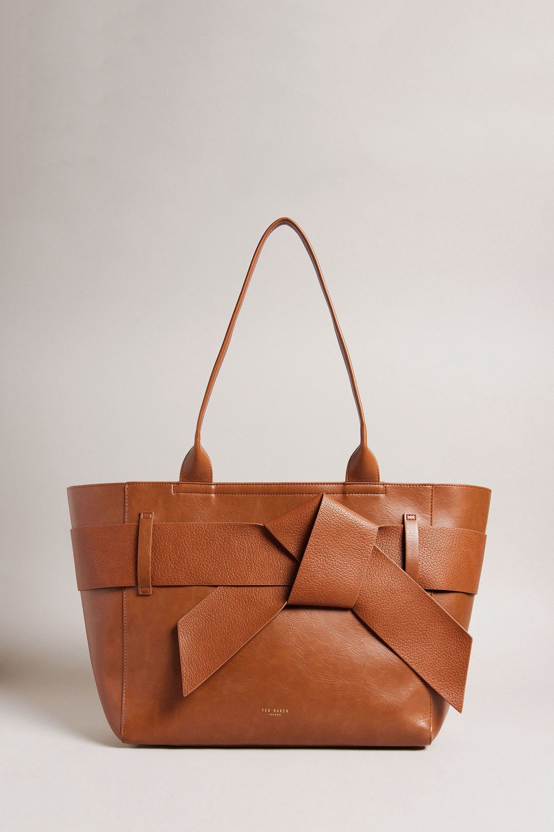 Buy Ted Baker Large Jimma Pu Brown Tote from Next Austria