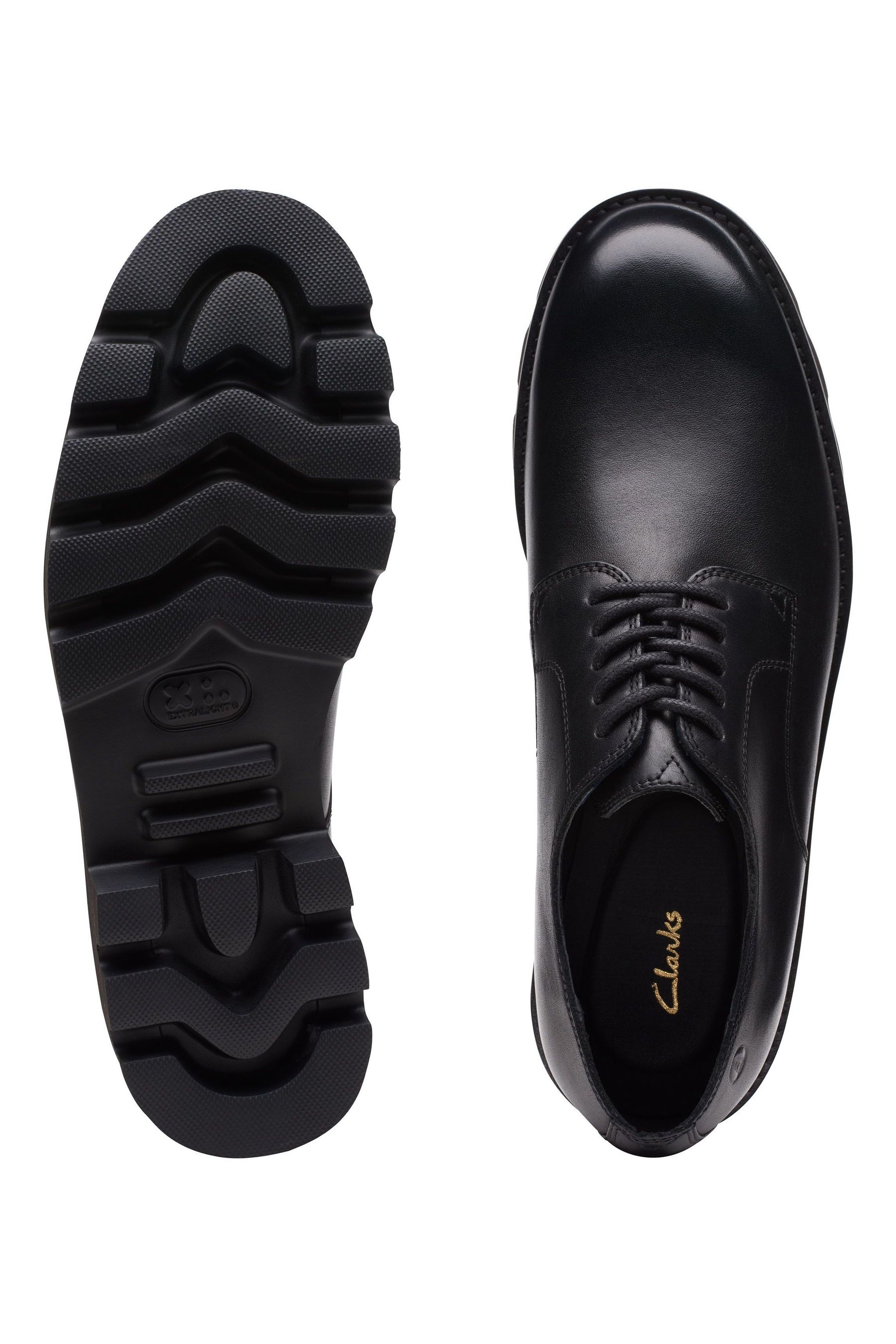 Buy Clarks Black Leather Badell Walk Shoes from Next Austria
