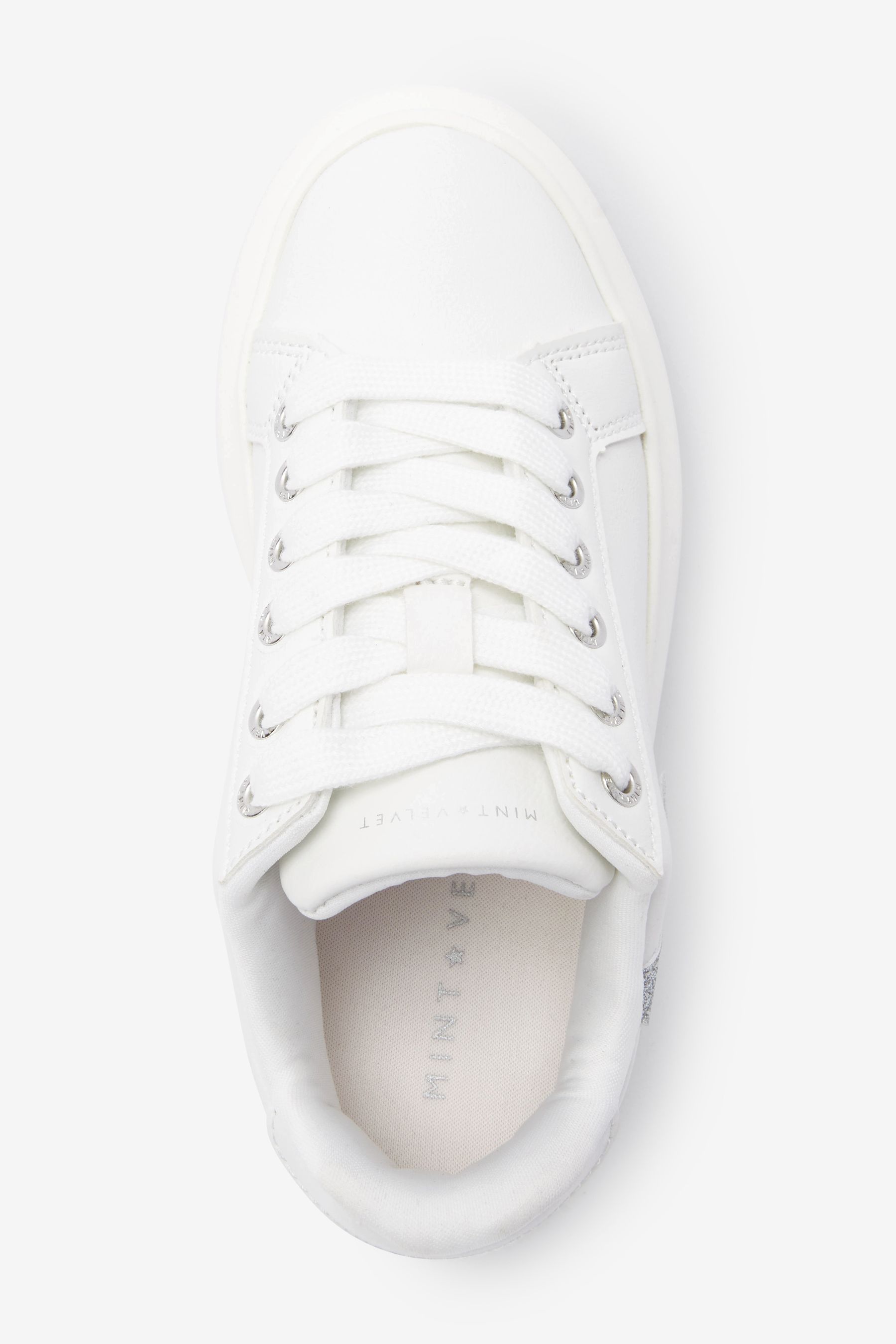 Mint velvet white star trainers cheap