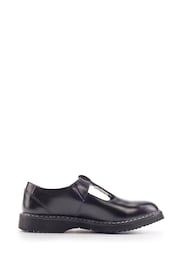 Start Rite Envisage Black Leather Chunky T Bar School Shoes - Image 2 of 6